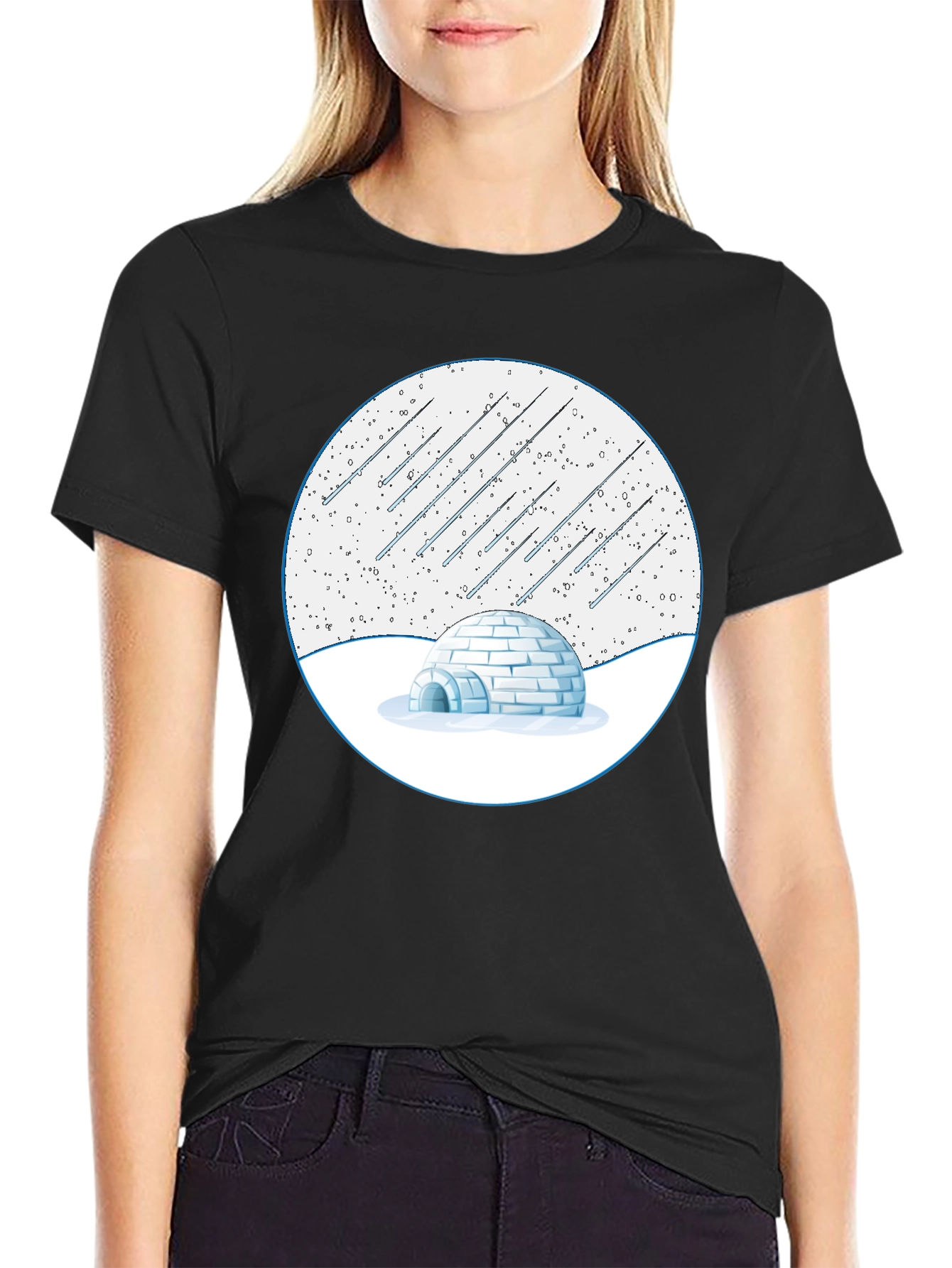 Igloo Comet Black T-Shirt