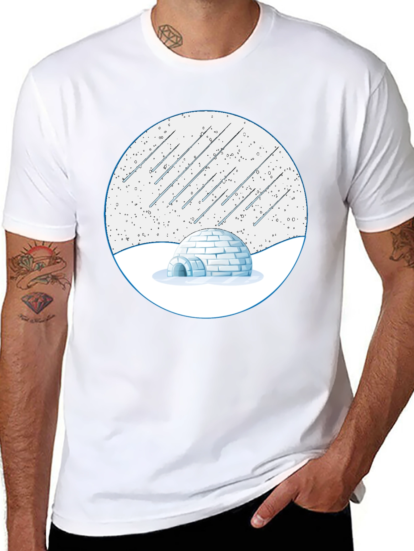 Igloo Comet Black T-Shirt