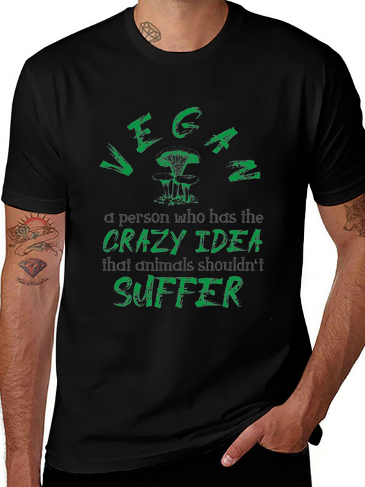 Vegan T-Shirt: Animals Shouldnt Suffer