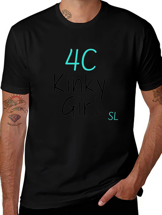4C Kinky Girl SL Black T-Shirt