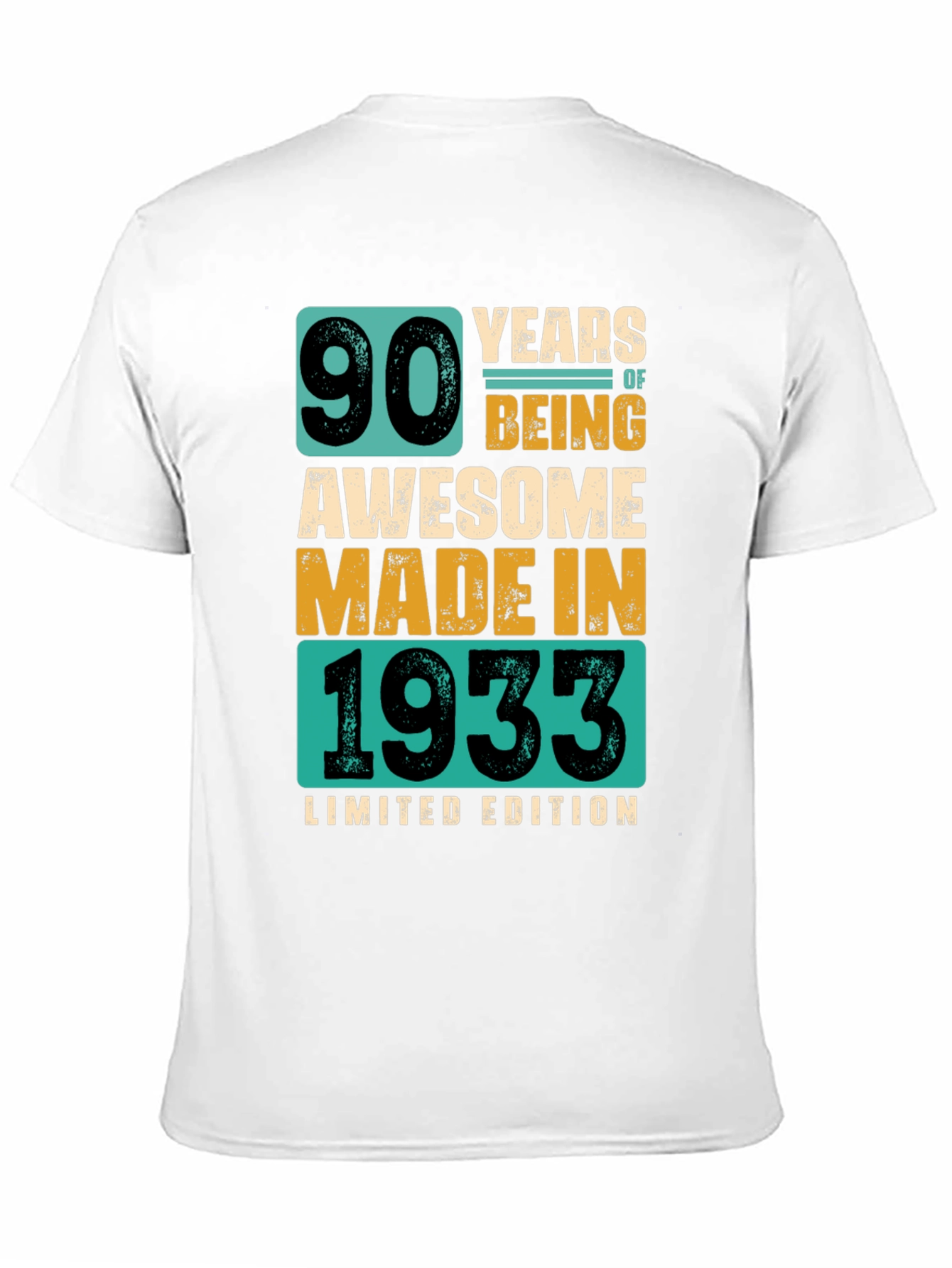 90 Years Awesome Made in 1933 T-Shirt