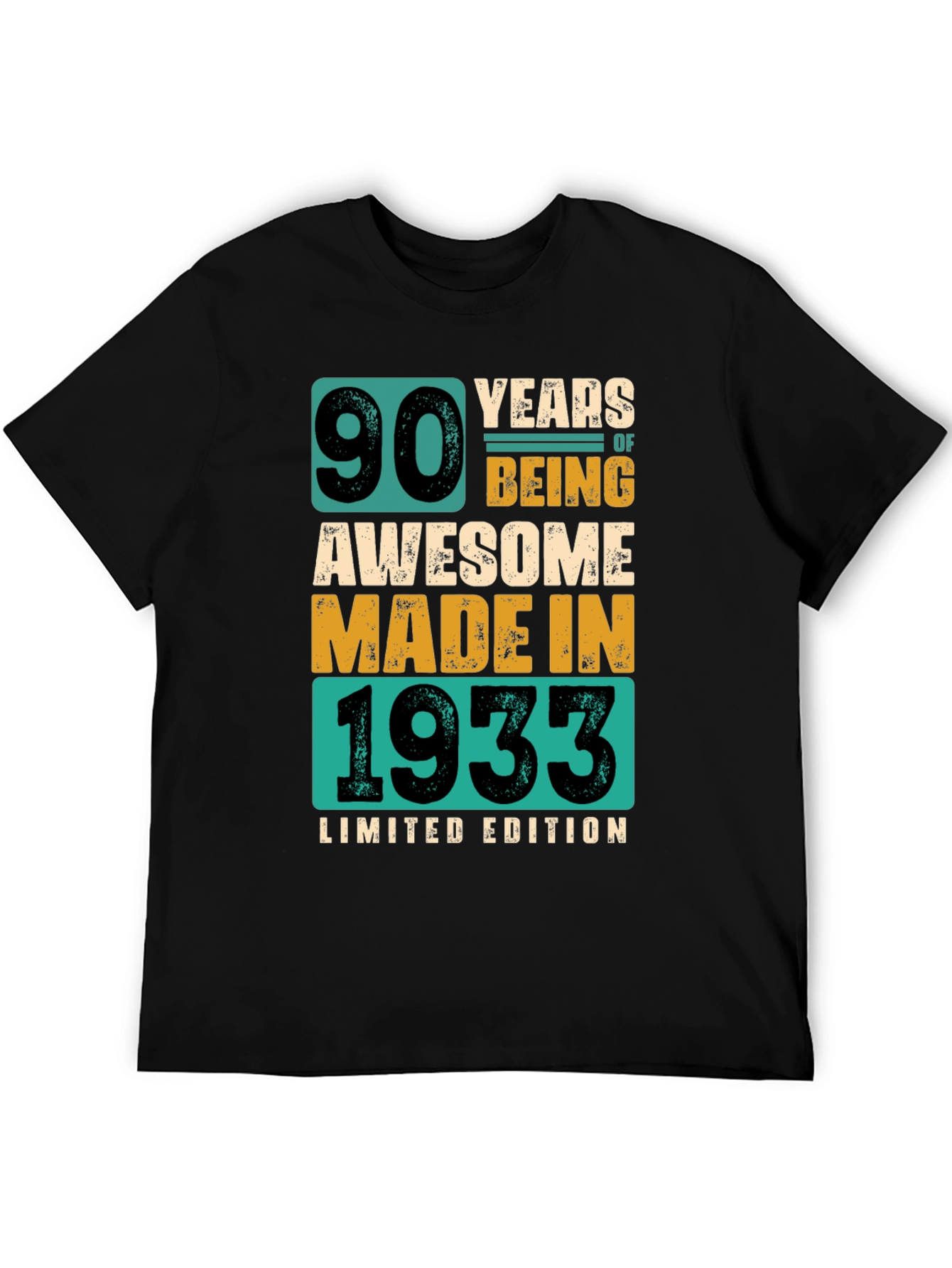 90 Years Awesome Made in 1933 T-Shirt