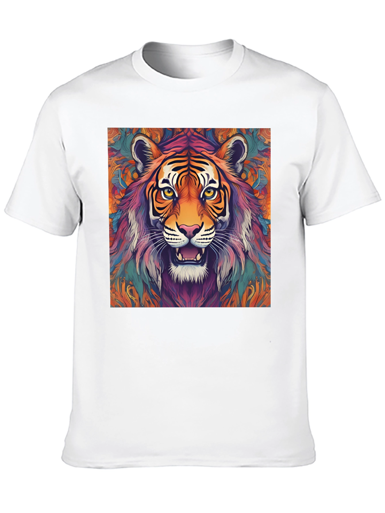 Psychedelic Tiger Graphic Tee