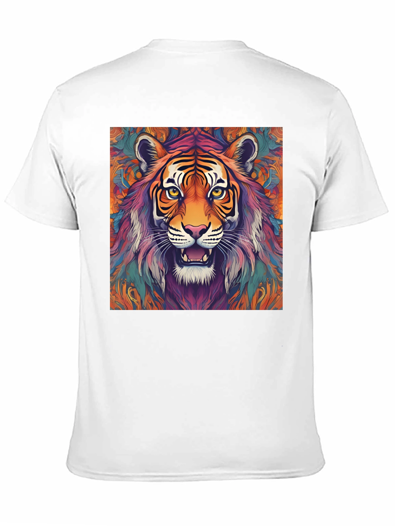 Psychedelic Tiger Graphic Tee