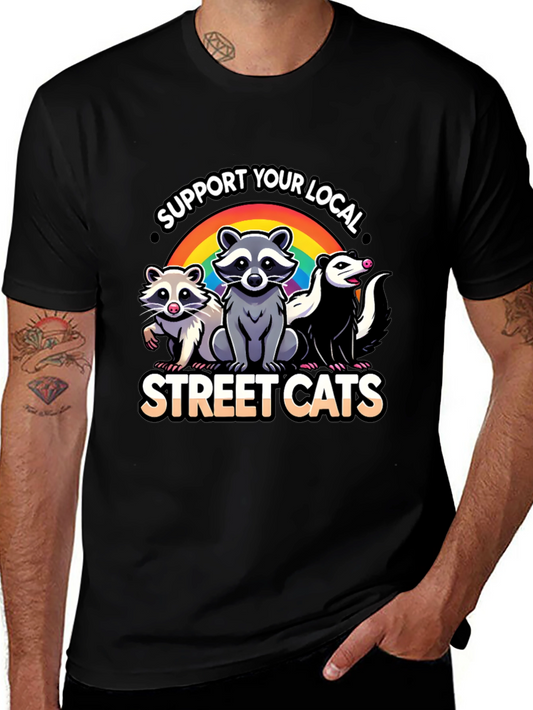 Support Local Street Cats T-Shirt
